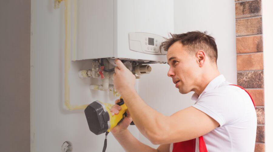 Local tankless water heater installation in Carver, MA